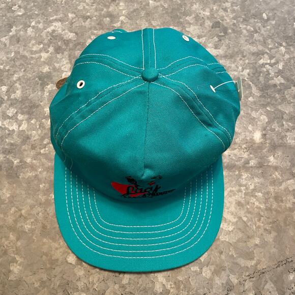 Vintage I Love Lucy A Tribute Universal Studios Hat Teal Blue Lucille Ball Retro - Picture 3 of 9